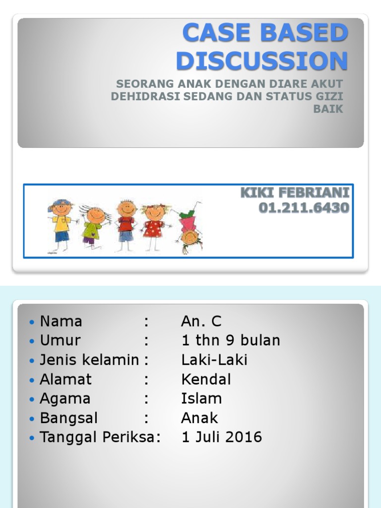 Kasus Diare Akut pada Anak 1 Tahun | PDF | Kesehatan Holistik