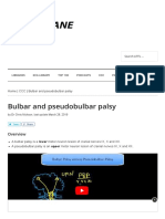 Bulbar and Pseudobulbar Palsy: Search LITFL ..