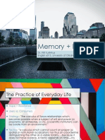 Memory + Place: Dr. Will Kurlinkus English 6013, University of Oklahoma