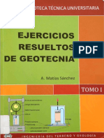 Ejercicios Resueltos de Geotecnia, Tomo I - A. Matías Sá