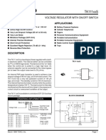 Datasheet Toko TK111xxS