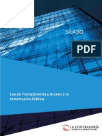 Silab Ley Transparencia Acceso Inform