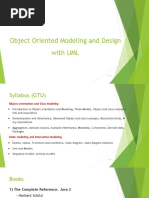 Object Oriented Modeling and Design With UML