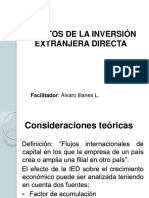 Inversion Extranjera Directa
