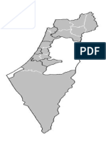 Mapa de Israel Palestina