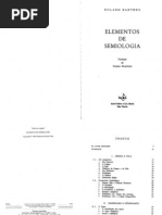 Elementos de Semiologia [Roland Barthes]