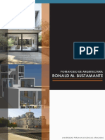 Ronald M. Bustamante: Portafolio de Arquitectura