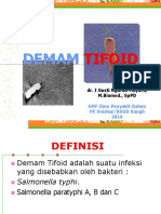 Demam Tifoid Dr. Mayura SPPD