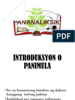 PANANALIKSIK