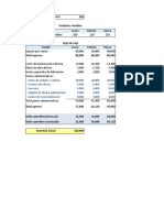 Flujo Caja en Excel