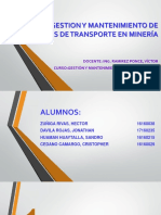 Gestion y Mantenimiento de Equipos de Transporte