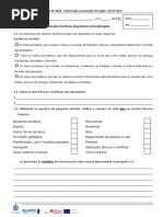 Teste de Avaliação da UFCD 3484