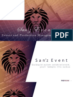 San'Zevent: Events and Production Management Company