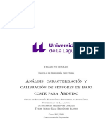 Analisis, Caracterizacion y Calibracion de Sensores de Bajo Coste para Arduino