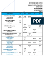 Universidad Autónoma Chapingo: Horario de Clases Ima