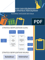 Kelebihan Dan Kelemahan Strategi-strategi Pengajaran