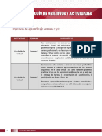 Actividades I Semestre Tecnologia en Logistica