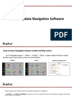 Tutorial On Navigation Software and Map Update