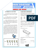 Ejercicios de Cambio de Base para Primero de Secundaria