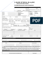 Application Form For Brgy.