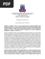 Roteiro GATTACA Farmácia