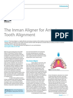 The Inman Aligner For Anterior Tooth Alignment: Orthodontics