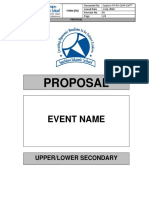 Proposal Event - Contoh