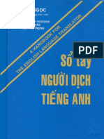 Sổ Tay Người Dịch Tiếng Anh - Hữu Ngọc