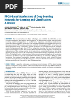 FPGA_Based Accelerators of Deep LearningNetworks for Learning and Classification