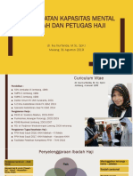 Peningkatan Kapasitas Mental Jamaah Dan Petugas Haji Malang 2019 PDF