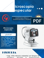 Microscopía Especular