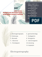 Electrogastrography disorders