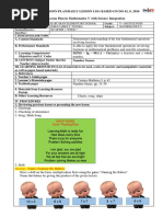 Daily Lesson Plan/Daily Lesson Log Based On Do 42, S. 2016 Lesson Plan in Mathematics V With Science Integration