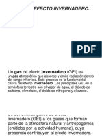 Gases de Efecto Invernadero