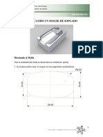 Modelado de Molde y Botella de Aceite Corporal