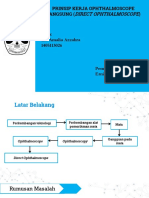 Prinsip Kerja Ophtalmoscope