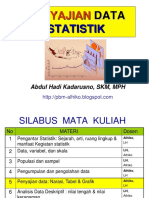 Penyajian Data Statistik