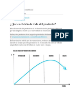 Ciclo de Vida de Un Producto