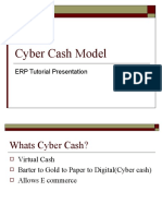 Cyber Cash Model: ERP Tutorial Presentation