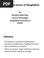 Industrial Sector in BD