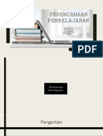 Perencanaan Pembelajaran