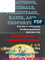 BusMath (SHS) Fractions, Decimals, Percentage