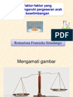 FAKTOR PERGESERAN KESETIMBANGANok