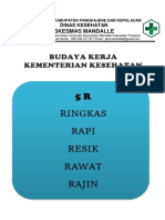 5 R Ringkas Rapi Resik Rawat Rajin: Budaya Kerja Kementerian Kesehatan