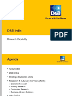 D&B Research & Advisory-Services