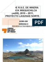 Caso de RSE de Minera Barrick Misquichilca (MBM), 2010 – 2011