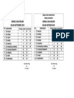 Jadwal Jaga Malam Jadwal Jaga Malam Bulan September 2019 Bulan Oktober 2019