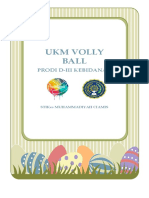 Ukm Volly Ball: Prodi D-Iii Kebidanan