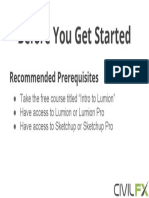 Before You Get Started: Recommended Prerequisites