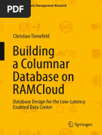 Building A Columnar Database On RAMCloud - Database Design For The Low-Latency Enabled Data Center